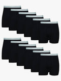 Hanes mens Underwear Boxer Briefs Pack, Cool & Breathable Cotton Moisture-wicking Underwear for Men, No Ride Up