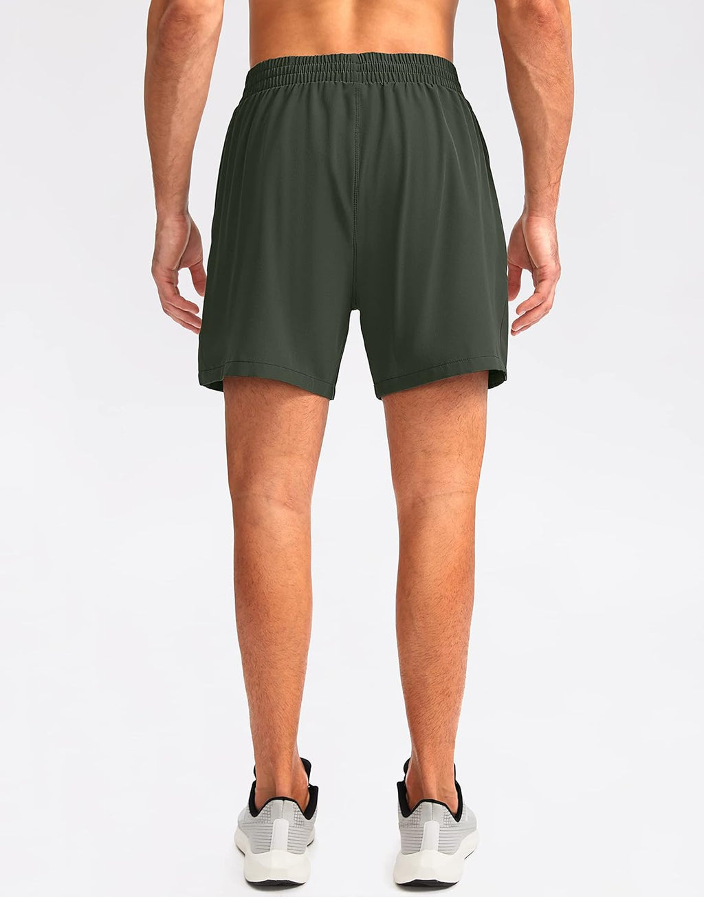 Men'S Workout Running Shorts 7"/5"/9" Lightweight Gym Athletic Shorts for Men with Zipper Pockets